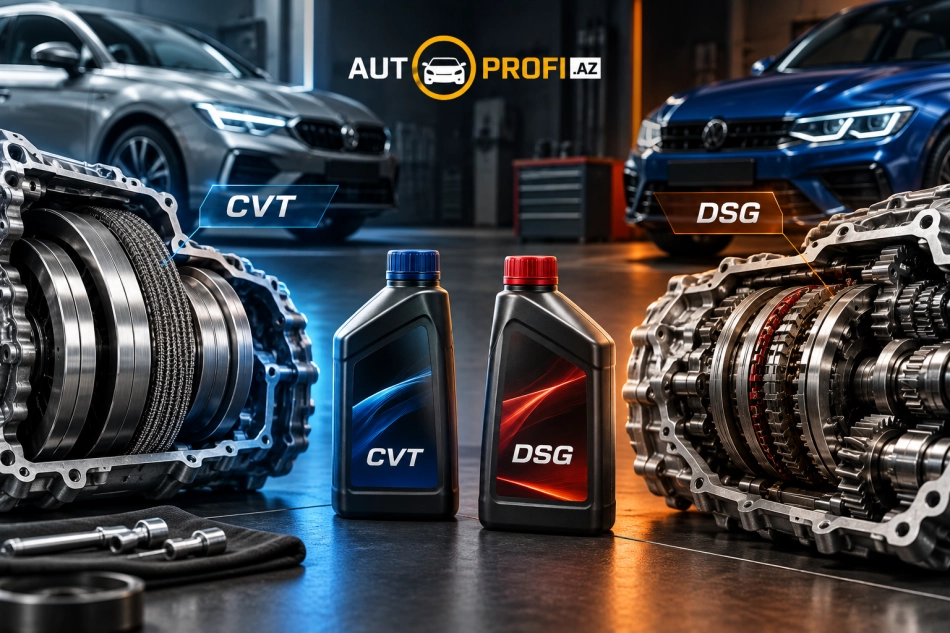CVT vs DSG/EDC Transmission Fluids: What’s the Difference and What Happens If the Wrong Oil Is Used?