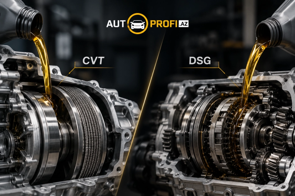 Масло для вариатора (CVT) и роботизированной коробки (DSG/EDC): в чем разница и что будет при использовании неправильного масла?